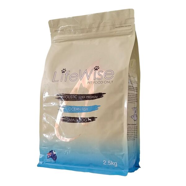 LIFEWISE PET NUTRITION  Ocean Fish with rice and veg  2.5KG