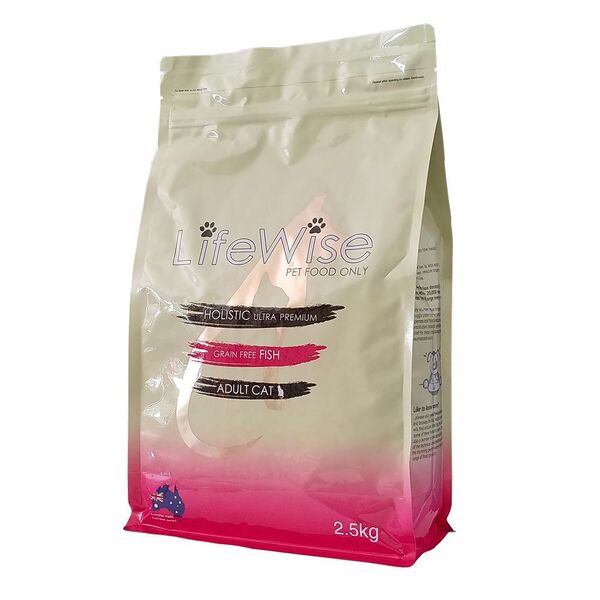 LIFEWISE PET NUTRITION  Cat - Fish with vegetables (grain free) 2.5kg