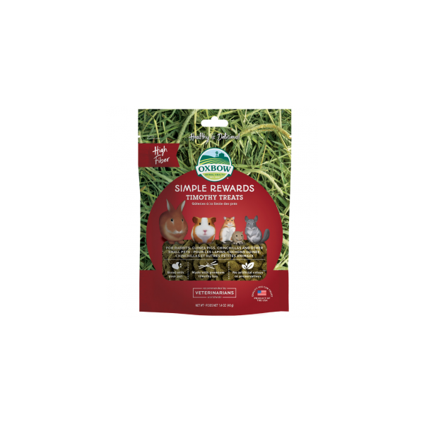 Oxbow Simple Rewards Timothy Treats 40g