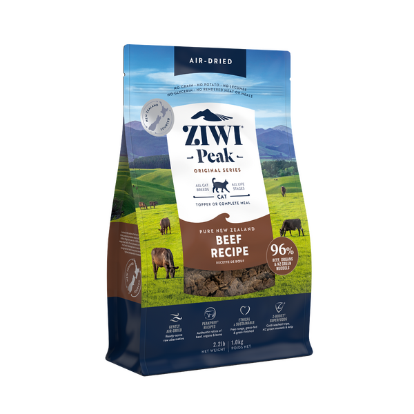 ZIWI Peak Air Dried Cat Food 1kg Beef