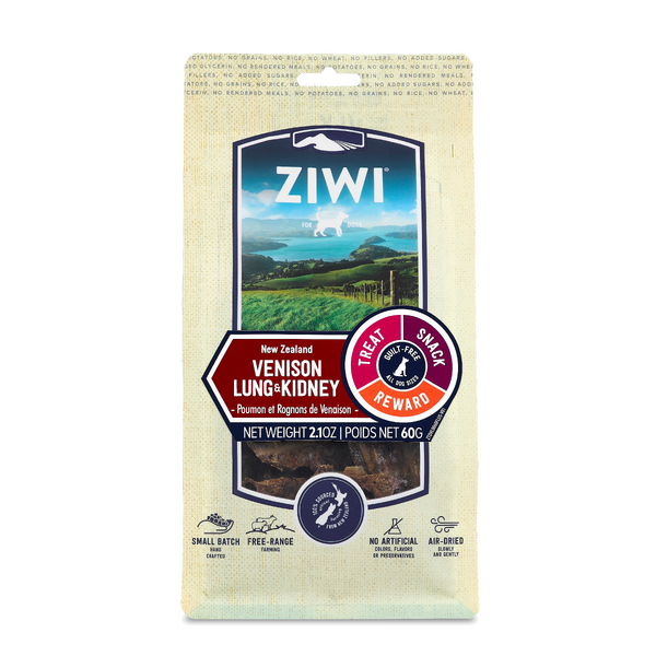 Ziwi Peak Venison Lung & Kidney 60g