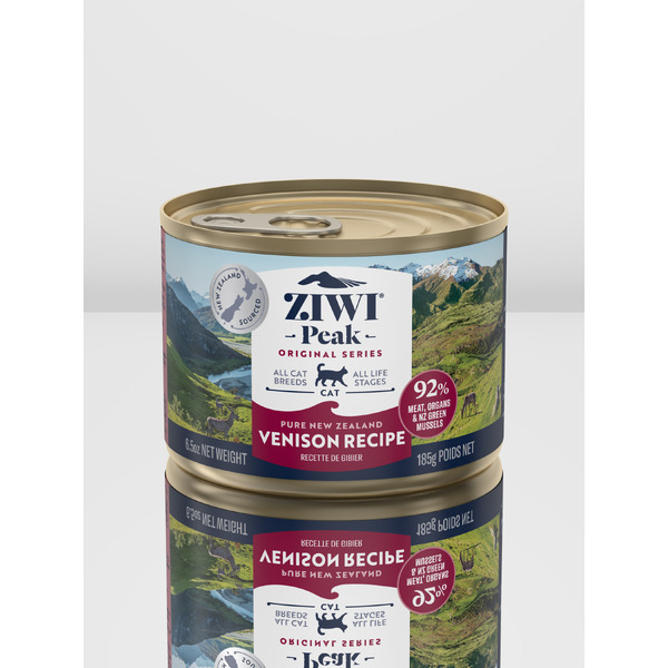 Ziwi Peak Wet Venison Recipe for Cats 12 x 185g cans